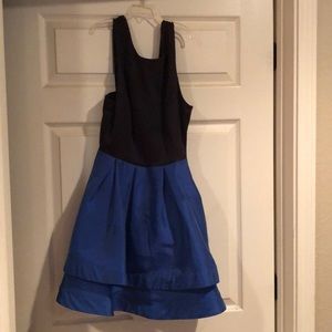 Blue and black formal dress!